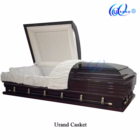 Большой бархатный гроб для взрослых и гроб с внутренней отделкой на продажу